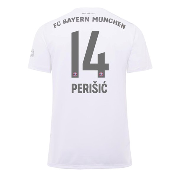 Camiseta Bayern Munich NO.14 Perisic 2ª 2019-2020 Blanco